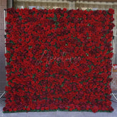 Aperturee - Aperturee Luxury Red Floral High Quality Bridal Shower Decor